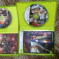 اقراص xbox 360 الأصلية مو كوبي شغال ونظيف استعمال قليل