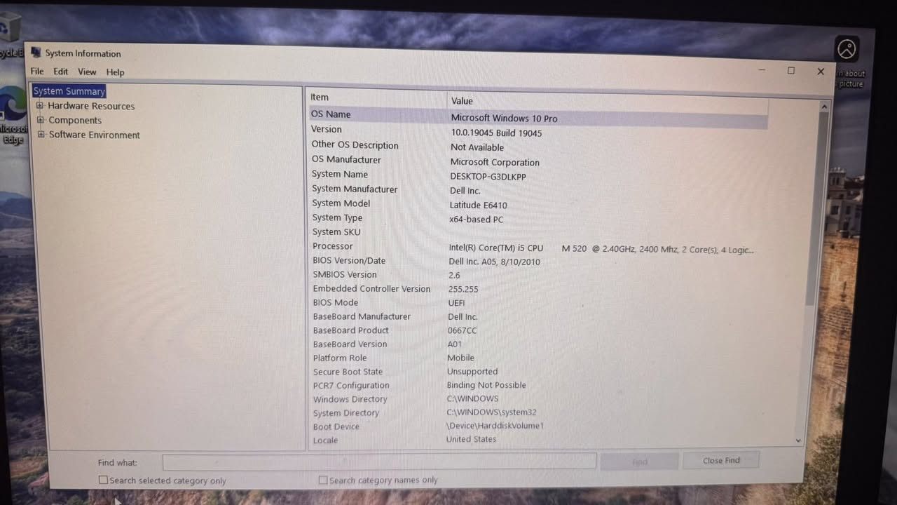 (Dell Latitude) للبيع: لابتوب ديل
المواصفات الأساسية:
Dell Latitude E6410 :الماركة والموديل •
Intel CoreTM i5 (M 520) @ 2.40 GHz :المعالج •
• الذاكرة (الرام): GB RAM 4
• النظام: Windows 10 Pro (نسخة مفعّلة جاهزة
للاستخدام)
• نوع النظام: bit-64
ملاحظة هامة جداً (إبراءً للذمة):
• حالة البطارية: الجهاز لا يعمل إلا وهو متصل بالشاحن.
قمت باستبدال البطارية قبل أيام قليلة ببطارية جديدة ولكن المشكلة مستمرة (قد يحتاج الجهاز تفقد دائرة الشحن أو أن البطارية الجديدة بها خلل).
الملحقات القادمة مع الجهاز:
• الشاحن الخاص به.
• حقيبة لابتوب.
للتواصل والاستفسار:*********** مراسلة واتساب فقط.
