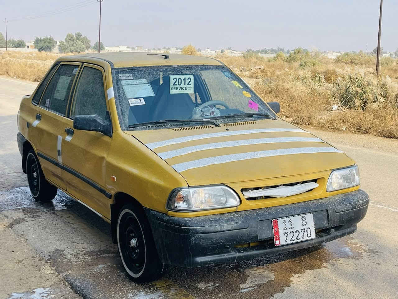 سلام عليكم🙋🏻‍♂️

للبيع سايبه 2012💛

سياره بيه جملقين صبغ لماميات ول شواصي

مصلحه لباقي كله جديد تخم تاير صدر جديد

كهربايات كير مكينه خير من الله دواخله كلش

حلوات دوشمه جديده سنويه لل31 رقم 

نكليزي بسمي السعر.  $26.   وبيه مجال

لعنوان جسر ديالى تقاطع نهروان الستفسار

***********📞☎️
