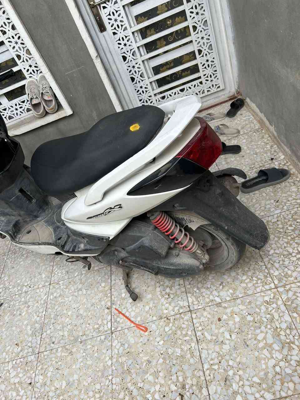 السلام عليكم دراجه  البيع سكنس  فحل لون ابيض مكفوله كفاله عامه صار اقل من شهرين منزلها رمبه اللاستفسار الاتصال على *********** او المراسله واتساب
