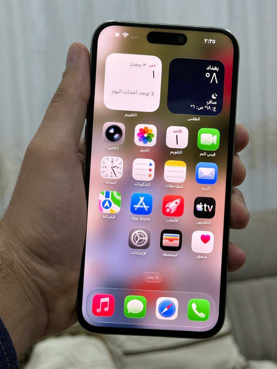 اقره منشوره وشوف صور سلام عليكم ايفون 15 برو ماكس ذاكره 256 بطاريه 89 نموذج m نضافه 95 جهاز فقط مبدل شاشه حلوه جهاز امانت الله ورسوله كله شغال تجي تفحص شحن نت مخابره تصال كاميرته صوته بصمته هزازه كل نقص مابي سعر 675 الف قفل قفل قفل غير قابل العمله مكلف بل نشر مكاني بغداد بصمه شغاله لون تيتانيوم جهاز ماستر شرق اوصط ***********
