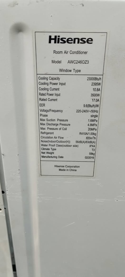 مكيف هايسنس نظيف كلش ما داخل تصليح السعر ٣٠٠ وبيه مجال الزبير


**إذا كنت صاحب هذا الإعلان وتريد حذفه لأي سبب، رجاءا أرسل رسالة إلى الدعم الفني**