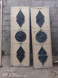 باب حوش • حديد ثقيل • قطعتين