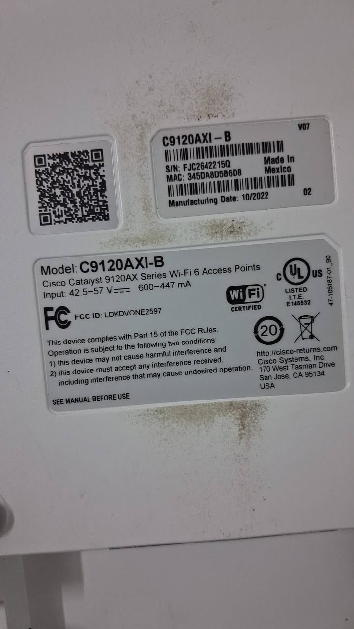 Cisco
لیل بیع


**إذا كنت صاحب هذا الإعلان وتريد حذفه لأي سبب، رجاءا أرسل رسالة إلى الدعم الفني**