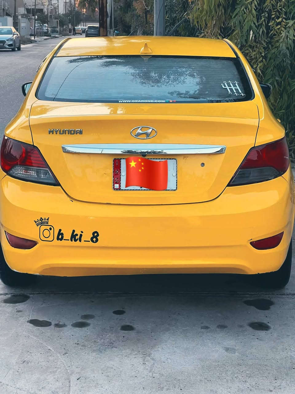 اكسنت موديل 2012 سياره نضيفه بدون ضرر 
مكينه 16 دوش كوري كير AT غرمات وهيئه صفر رقم نينوي سياره بسمي كابون بانزين للستفسار اتصال ***********
*********** 
مكاني موصل حي المزارع الثالثه
