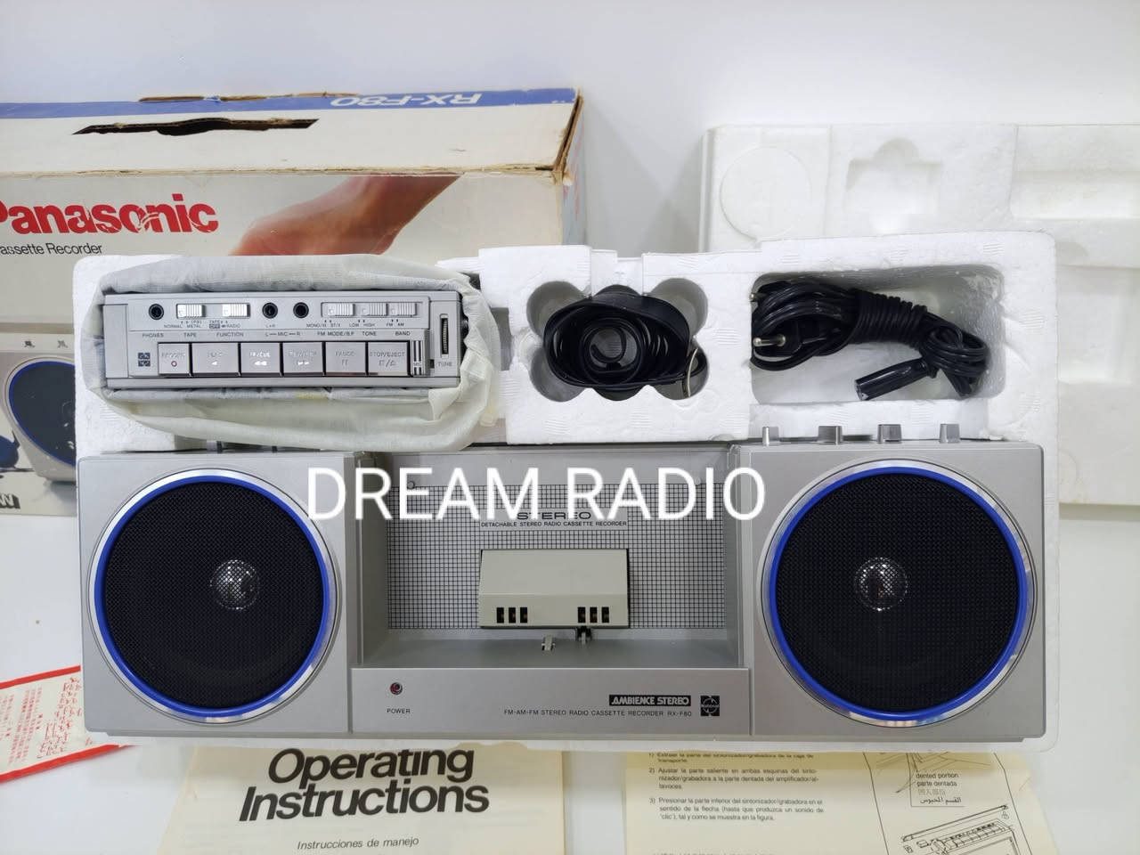 راديو مسجل ناشونال باناسونيك انتاج اليابان 
غير مستخدم FM/AM باتري كهرباء 
للاستفسار مراسلة الصفحه


**إذا كنت صاحب هذا الإعلان وتريد حذفه لأي سبب، رجاءا أرسل رسالة إلى الدعم الفني**