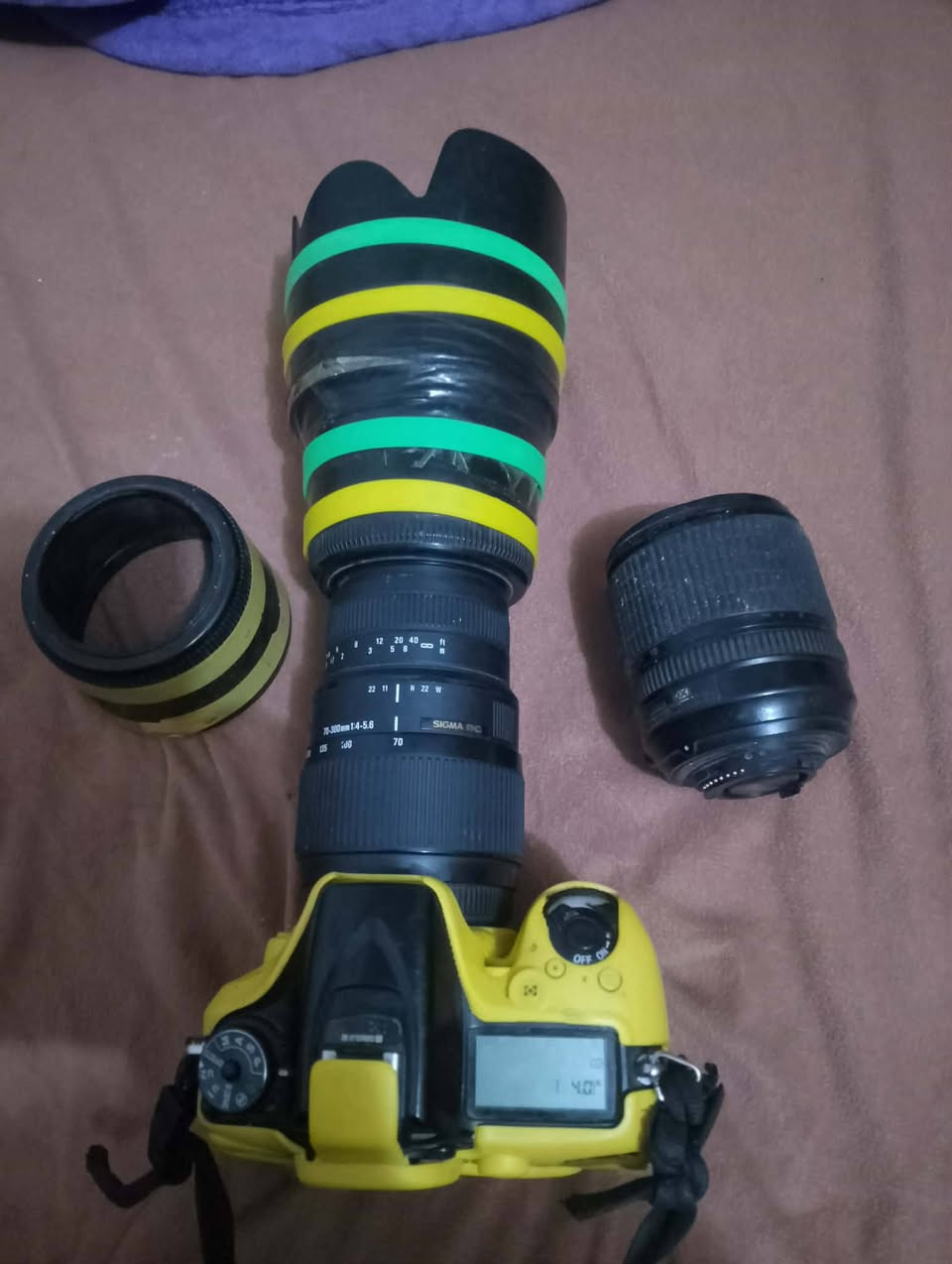 كاميرا نيكون ٧١٠٠ للبيع 

ملحقاته جيلاتين اصفر 
عدسة ١٨ - ١٠٥ ( العدسة بيه خلل بسيط ويتصلح ) 
رام ١٦ كيكا 

للاستفسار رقم راعيها 👇👇👇 

***********

السعر #مناسب جدا
