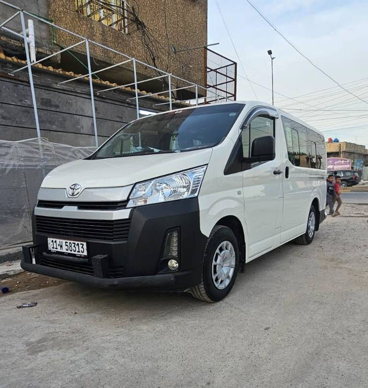 لعشاق السفر  والسيارة العائلية
تويوتا هايس رقم خصوصي 2025  وارد خليجي مكفولة
كير عادي 6 سلندر
بانزين
ياباني اصلي 
ماشيه 25 الف كيلو متر 9 راكب +  سرير بالخلف بابين سلايت
حيل جديدة ع وضع الشركة 
مابيها أي خلل او نقص 

🛑 السعر سوي تعليق يصل مباشرة 🤖 

تحويل ثاني يوم 

رقم صاحب السيارة 
***********
