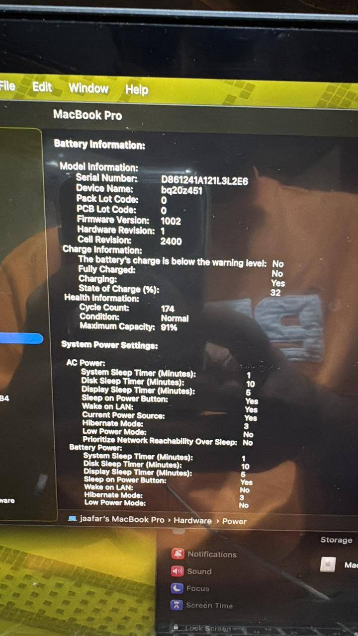 Macbook pro
نظافه 100% للتواصل ***********
تفاصيل كامله بالصوره
