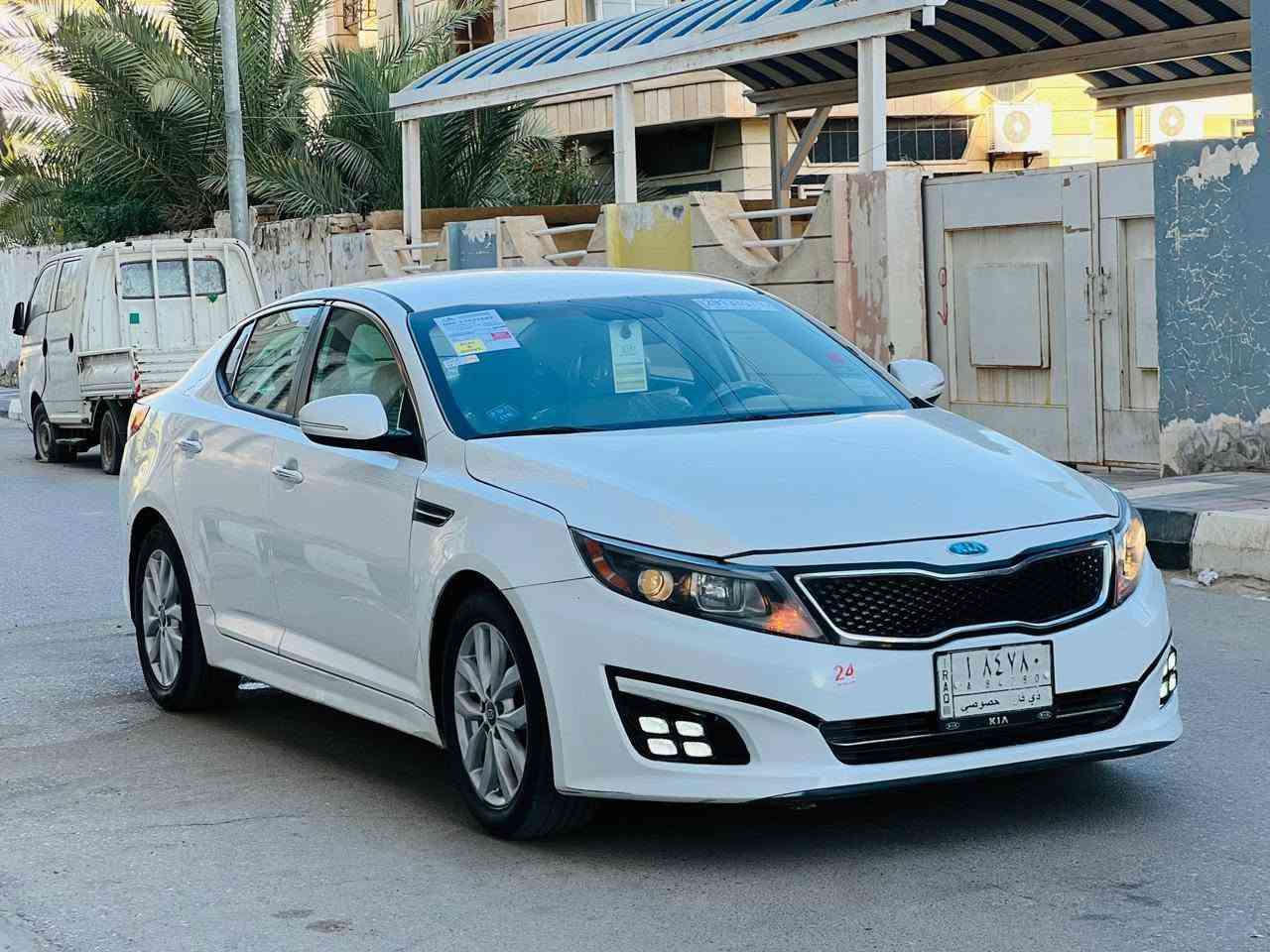 السلام عليكم ورحمة الله وبركاته.                                   كيا اوبتيما  2015 حر تحويل مباشر 
وارد امريكي صبغ بنيد فقط باقي مكفوله صبغ وتبديل  سياره جديده استخدام شخصي  بوضع شركه بعده  ماشيه 150 الف حجم المحرك  2400 مواصفات حلوه نص فول                  سعر 115وبيه مجال الشراي يتصل وبيه خير ويدلل 
مكاني ناصريه مركز                                                   اللاًستفسار اتصل ***********
