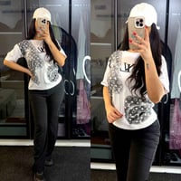 تراك نسائي • فانيل لينن • L-XL-2XL