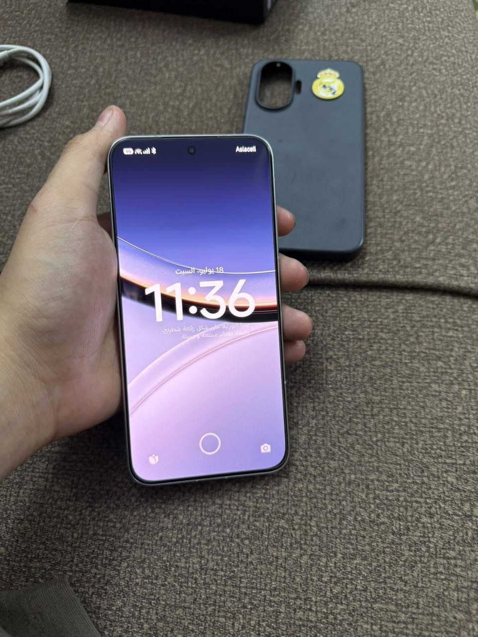 السلام عليكم
تلفون PocoF7 للبيع بعده داخل الضمان بعد 8 أشهر 

الذاكره 256

العشوائيه 12

البطاريه 98% بسبب التحديثات لان كل تحديث تنزل 1 

الجهاز كامل ملحقات يعني حاله حال الجديد نفس الملحقات ما بيها نقص

نظافته 99% 

السعر 465 الف وبي مجال بسيط و للشراي بي مجال هوايه@

العنوان بغداد الاعظميه توصيل ماكو بس للاماكن القريبه اني اجيبه الك

للتواصل واتساب *********** موجود بأي وقت 

و موجود خاص

