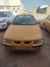 سمند 2011 بيها دفعة بالجم ومصلحها كير جديد مكينة بيها خيط بخار كلش قلي...