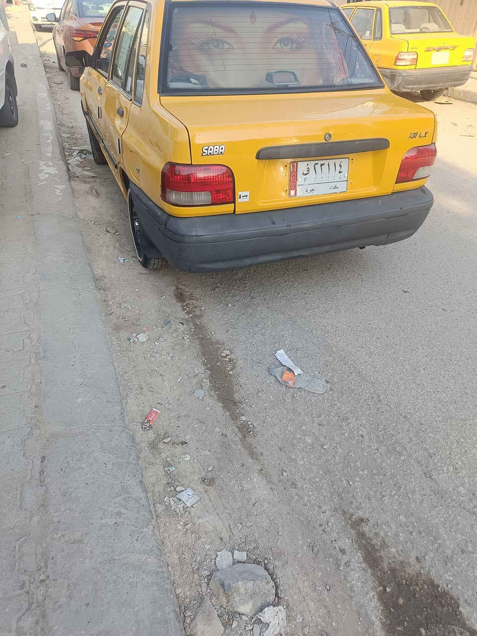 سايبه موديل 2012
رقم بغداد سياره جاهزة
تخم تاير جديد تخم ويل جديد 
حداديه + درايمات+ بوربرينات جديد
كهربائيات شغاله مكينه بيهة جديده 
كير مكفول 
فقط عليهة غرامه 200 
تبريد نقص بس غاز 
السعر 28 وبيهة مجال 
المكان كربلاء حي الغدير 
***********
