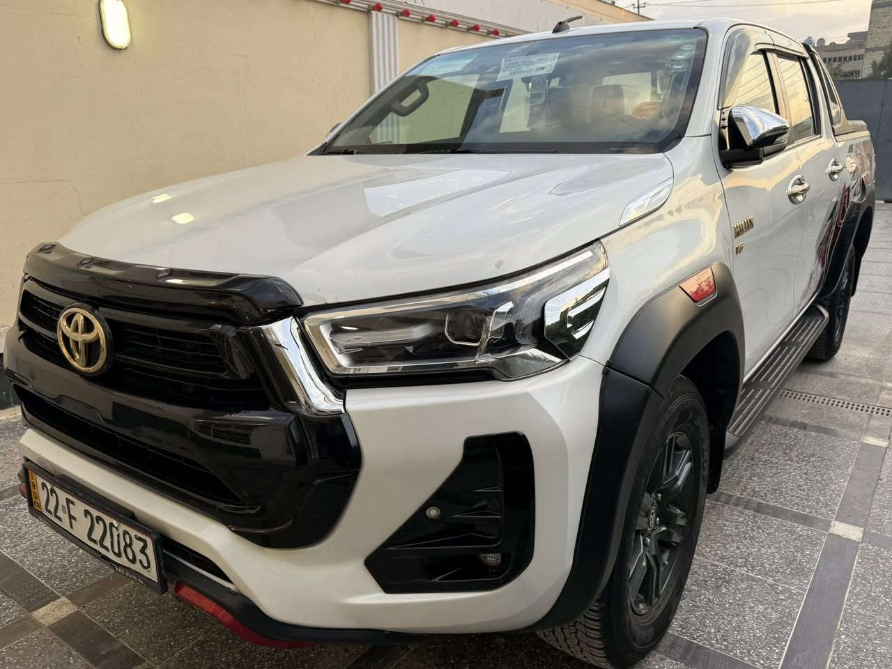 السلام عليكم للبيع
تويوتا هايلوكس TRD موديل 2023

 فول مواصفات كفالة عامة ماشية  ٤٣ الف 

رقم اربيل   السعر 338وبيه مجال 

 مكان/ بغداد 

الأستفسار / ‏***********
