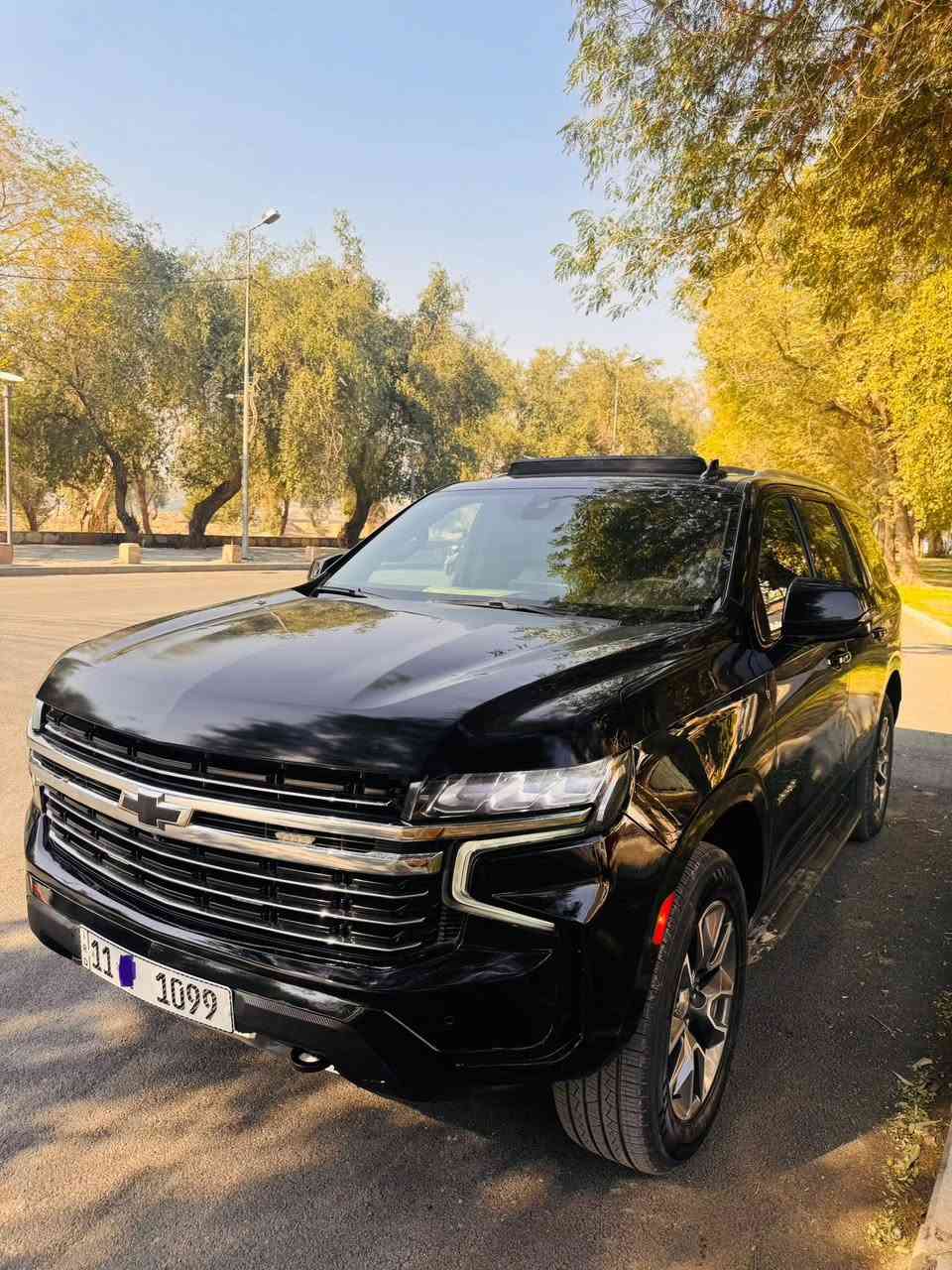 السلام عليكم ورحمة الله وبركاتة. 
تاهو للبيع ٢٠٢٢ LT خليجي وكالة المنصور بغداد مميز ماشيه ٩٧ 
فتحه _بانوراما _حساس_جانبي_خلفي_كامرة محيطية جميع الجوانب_جلد_توقف_ذاتي_وباقي مواصفات الLT معروفة. 
العنوان_الكرادة _شارع ٤٢ 
***********
