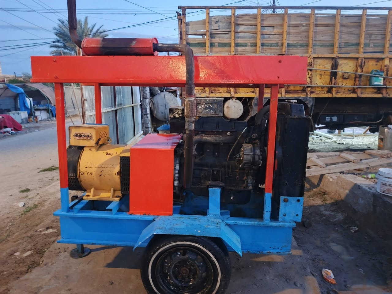 سلام عليكم مولده كيه لبيع 35كيفي مولده محرك ورس توليد شرط لنضفه وشرط تشغل مولده نكره سلف جهازه رقم ***********
