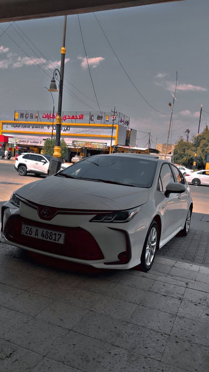 ⚜️بسم الله الرحمـن الرحيم ⚜️
COROLLA 2025 HEV  13 km 
🛜 رادار امامي 
🛜تحديد مسار 
🛜خروج عن المسار
🛜3 انضمة قيادة 
🛜 هاند بريك اوتو
🛜اوتو هولد
🛜كامرة خلفية دوارة 
🛜توقف ذاتي 
🛜جلد اسود 
🛜 بصمة عدد ٢

🔴ملاحضة السيارة ع وضع الوكاله 

السـعــ🔴ـر 159 مجالك حك جيتك فقط 

مكان السيارة صلاح الدين تكريت

 ⚜️***********  صاحب السيارة ⚜️
