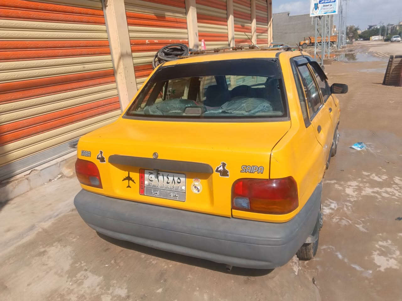 السلام عليكم سايبه موديل 2010مشروع وطني تخم تاير تبريد بس عوزه كمريسر سعره 25وبيه مجال مكاني الانبار فلوجة ***********
