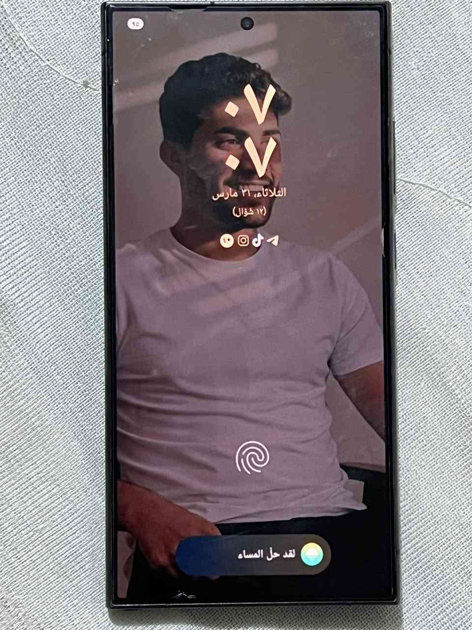 السلام عليكم جهاز sالترا 24
شوفت عينك جهاز نضيف ملحقات  كرتونه فقط السعر خاص 
او اتصل ع رقم ***********
