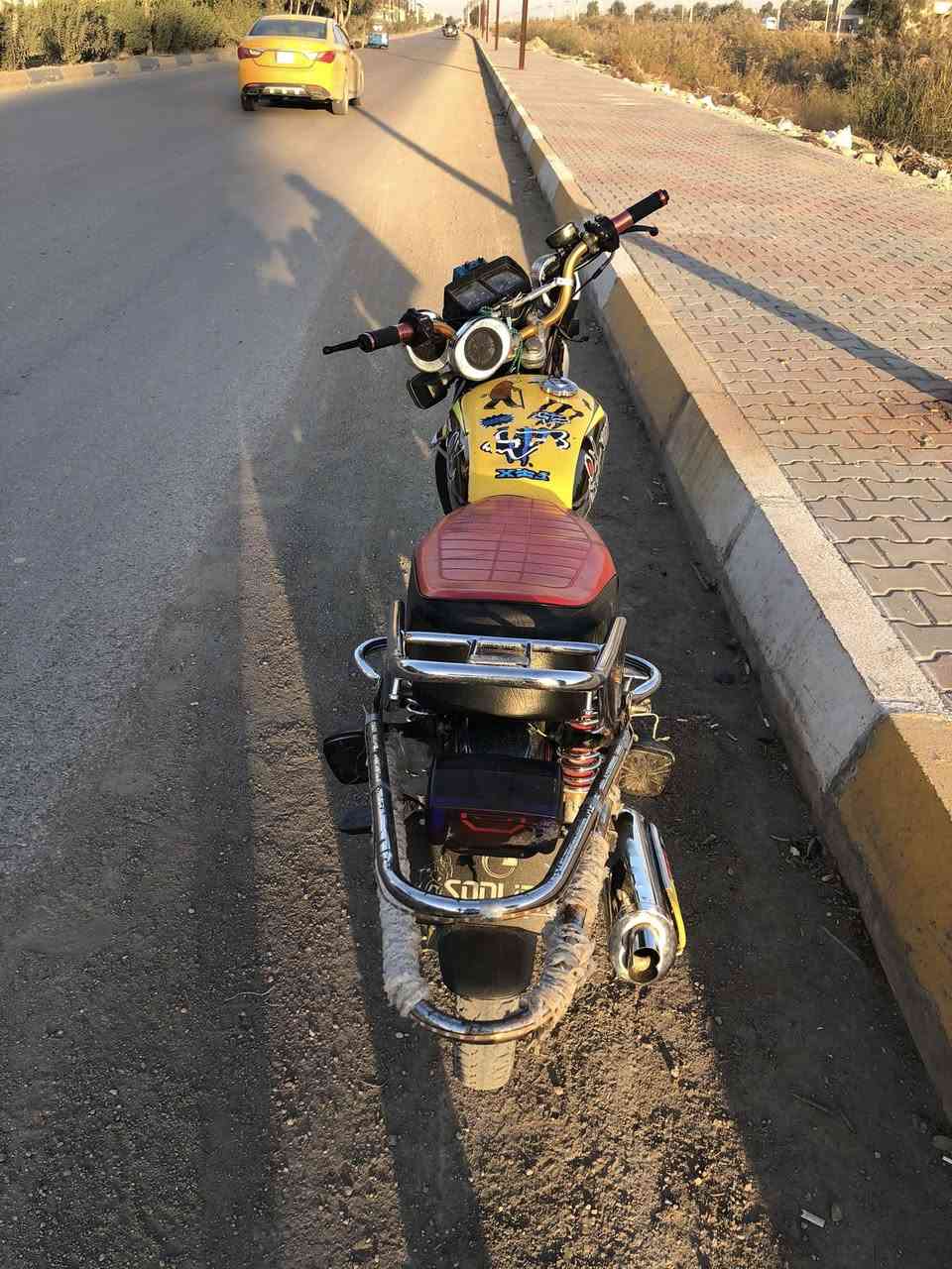 سلام عليكم دراجه البيع مكفوله من جميع نواحي العنوان ديالى بعقوبه. دراجه موديل 23 والشراي 
هاذا رقمي يخابرني السعر خاص ***********
