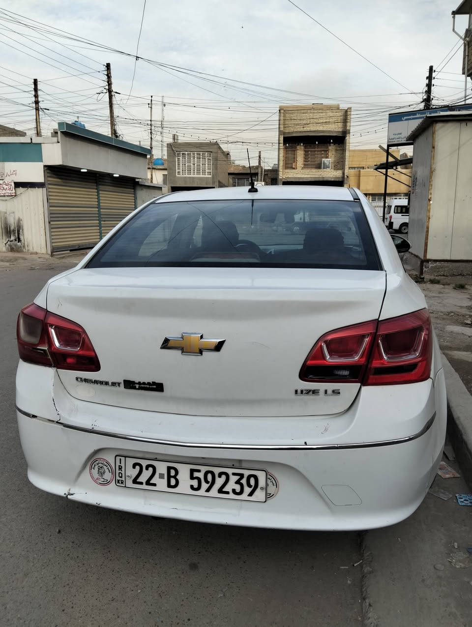 السلام عليكم سيارة شوفرليت كروز خليجي 2017 رقم اربيل محرك1800 المرغوب  سنويه29
للتواصل ***********
