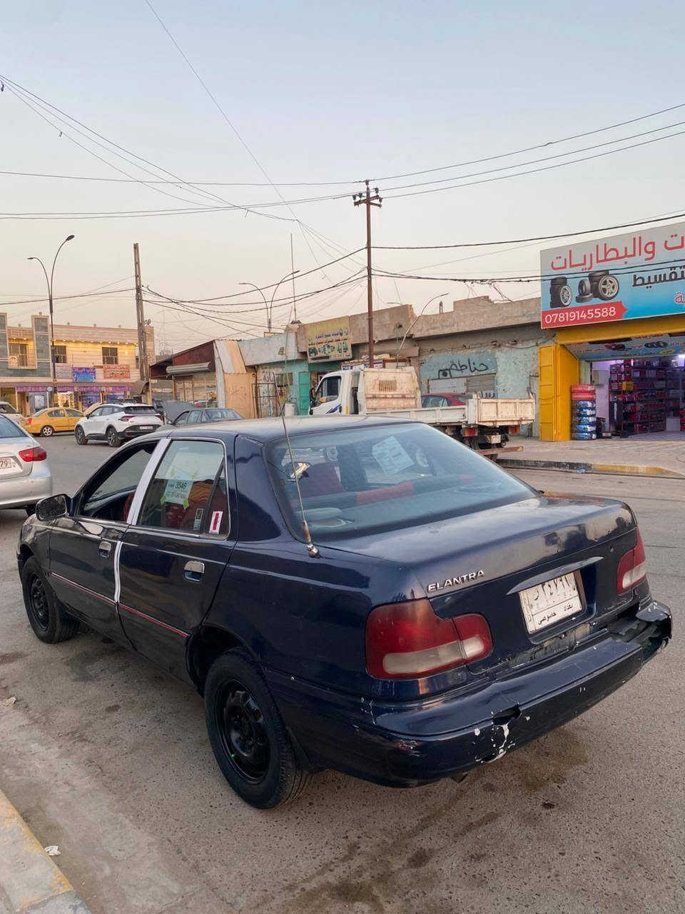 سلام عليكم النتره دمعه موديل ٩٣ كير عادي كير ومحرك مكفولات السياره خير من الله مصبوقه حزام مشروع وطني رقم بغداد السعر ٢٥ وبيها مجال حك الجيه مكان بغداد ابو غريب *********** بي واساب
