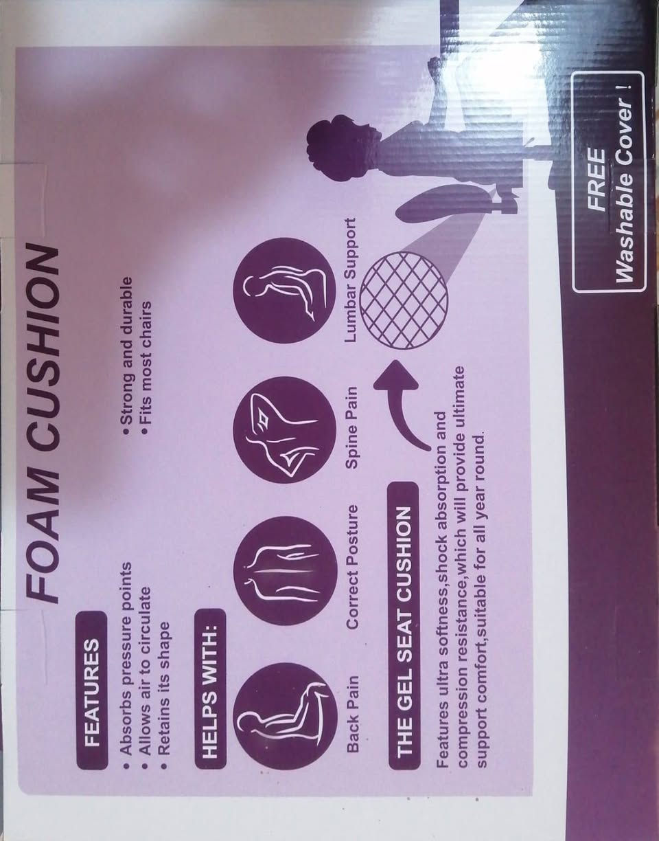 مقعد طبي للجلوس
مقعد طبي للبواسير
لعلاج آلام العصعص
مقعد طبي للسيارة
مخدة جلوس طبية
(صناعة تركيا)
💸السعر ٣٠ الف فقط💸
💥التوصيل مجاني💥
🌟 والتي تعمل على التقليل من الضغط على فقرات العمود الفقري اثناء الجلوس بسبب مرونتها
🌟 وبذلك تساعد في معالجة انزلاق الفقرات وتقليل من اوجاع العمود الفقري بكاملة 
🌟وكذلك تستخدم لاشخاص الذين يعانون من الالم عظم العصعص اسفل الظهر او الاشخاص الذين يعانون من اعراض البواسير
توجد خدمة توصيل داخل احياء الديوانية 🚕
للحجز او الاستفسار مراسلتنا خاص


**إذا كنت صاحب هذا الإعلان وتريد حذفه لأي سبب، رجاءا أرسل رسالة إلى الدعم الفني**