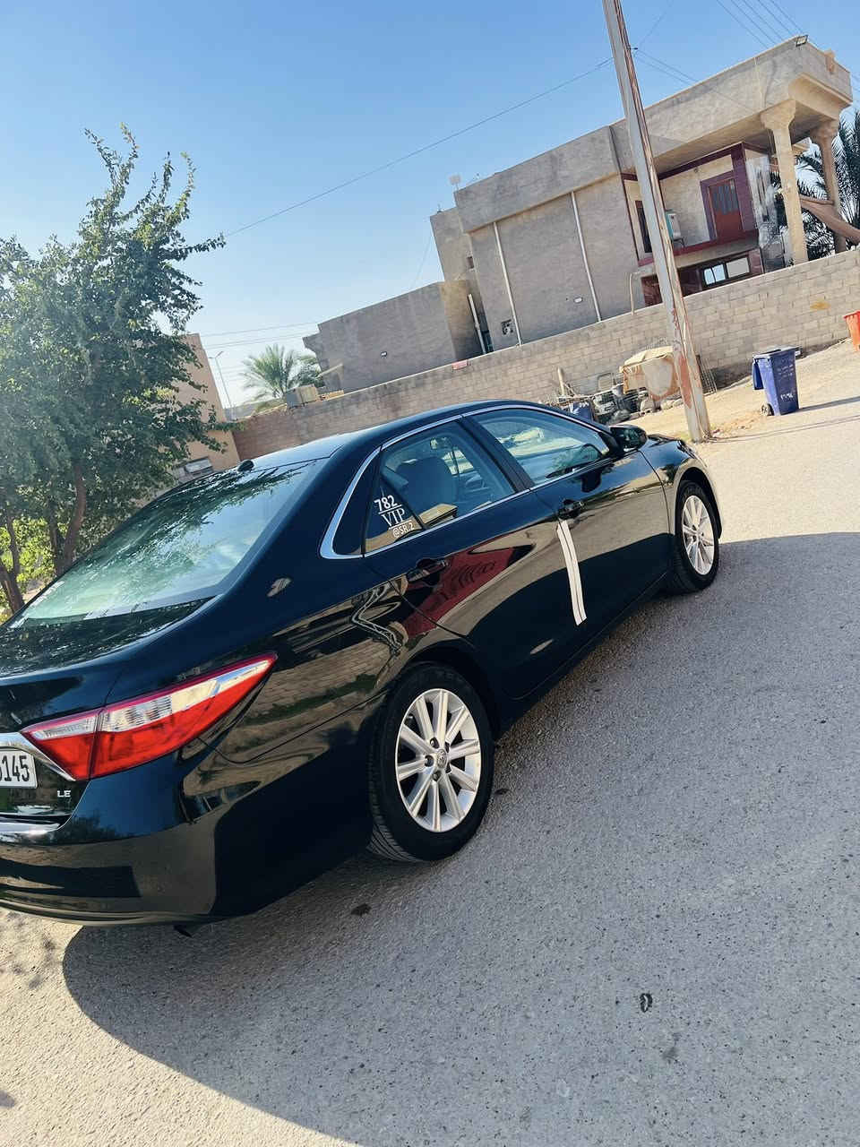 السلام عليكم للبيع كامري 2016رقم سليمانية بسمي شرط التحويل سنويه رقم فحص كلو جديد سياره بدون صبغ بيها باب سايق مبدل شركه شبر بارد بدون ايرباك بجم خلف كبس سياره جديده مامتعوبه ادامه كامله مكان سياره اربيل استفسار على رقم ***********
