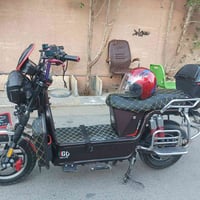 دراجه شحن جبلي • موديل ٢٠٢٥ • ٦ بطاريات