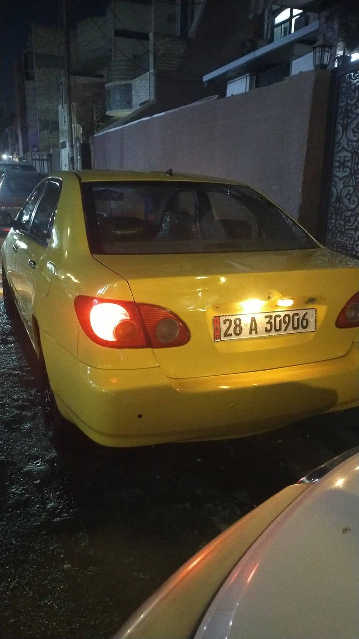 كورلا 2008 ضربتهه بالجنطة
جاهزة من كلشي متصرف عليهه فلس 
السعر 76
 رقمهه نجف وبيهه مجال للشراي
مكينة كير تبريد صدر تايرات كله جديد 
مشروع وطني بأسمي غرامات وهيئة  مصفرة 
بغداد الاعلام 
***********
