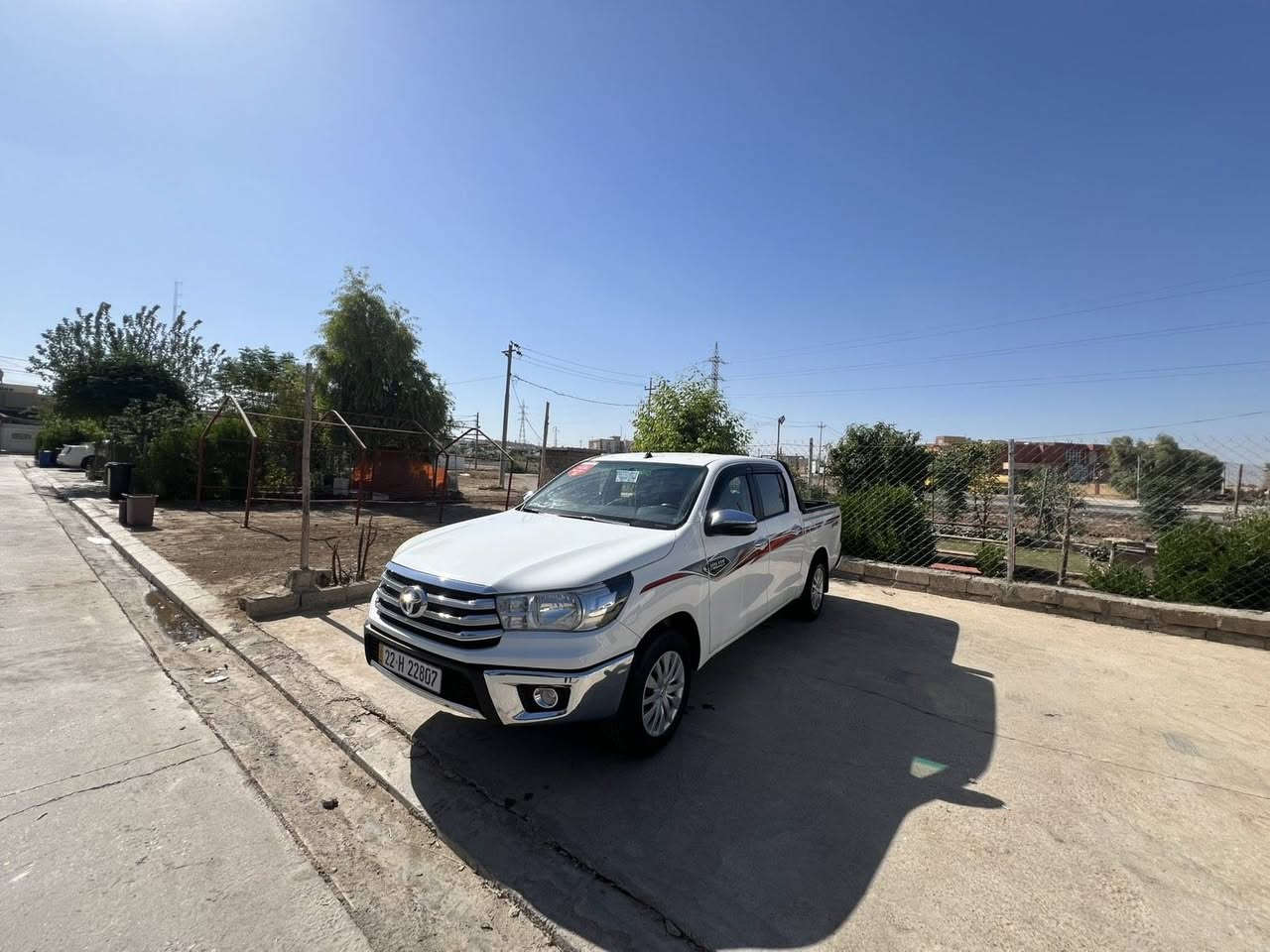 سلام عليكم أخوان سياره هايلؤكس 2024 كئر عادي سياره كلو نصيف ماشي 50 الف سياره بي بؤلينت صبخ فقت محرك بيلادي مامفتوح رقم أربيل رقم جديد سنيوي جديد كلو بسمي سعر 242 بي شويه مجال شراي تصل ***********
