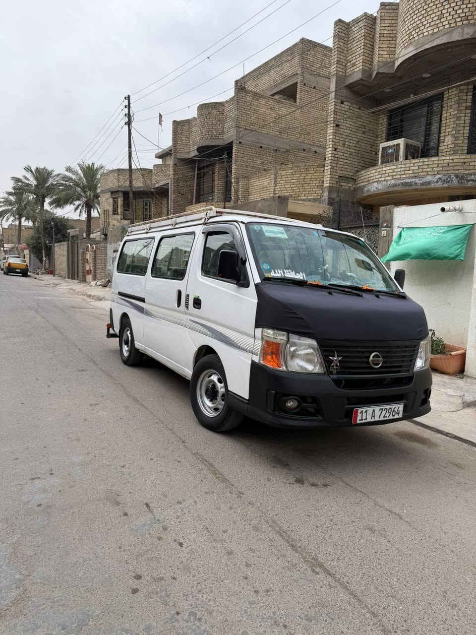 نيسان يورفان مديل 11
بيهه مكان صبغ 
السياره جاهزه كبل الشارع 
درع سيبايه دوشمه كلشي جاهز
شاشه حساسات خلفيه 
ربع ماتصرف عليهه 
السعر 135 
اتصال ***********
