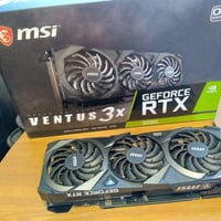 كرت شاشة مستعمل للبيع 3090 msi vintus 24 gb vram  السعر 975 وبي مجال ح...
