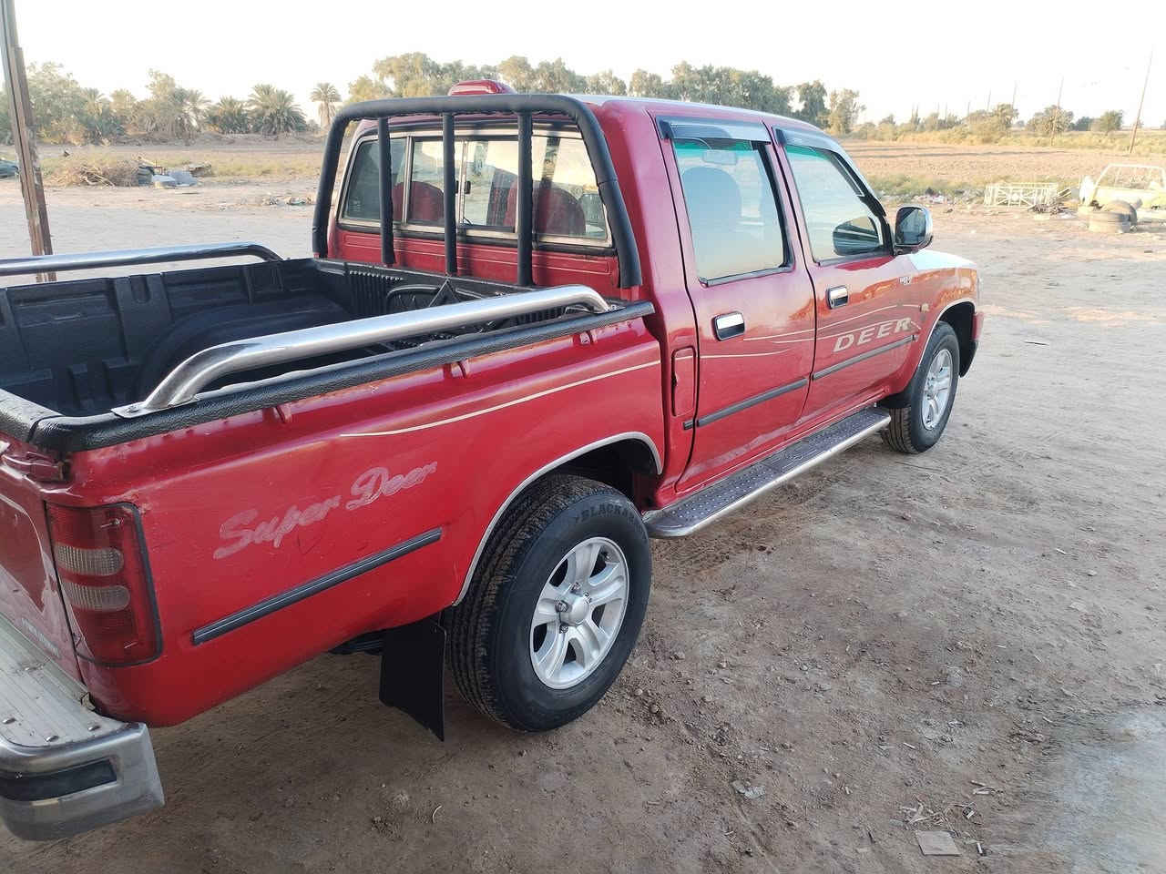 السلام عليكم
بيكم دير موديل 2010 رقم مثنى سنويه مجدده لغايه 2027 مكفوله من الضربه والتبديل كير محرك شاصي مكفول كهربائيات كلها شغاله تخم تاير حداديه جديده السعر 48 الشراي يتصل مكانها الديوانية ***********
