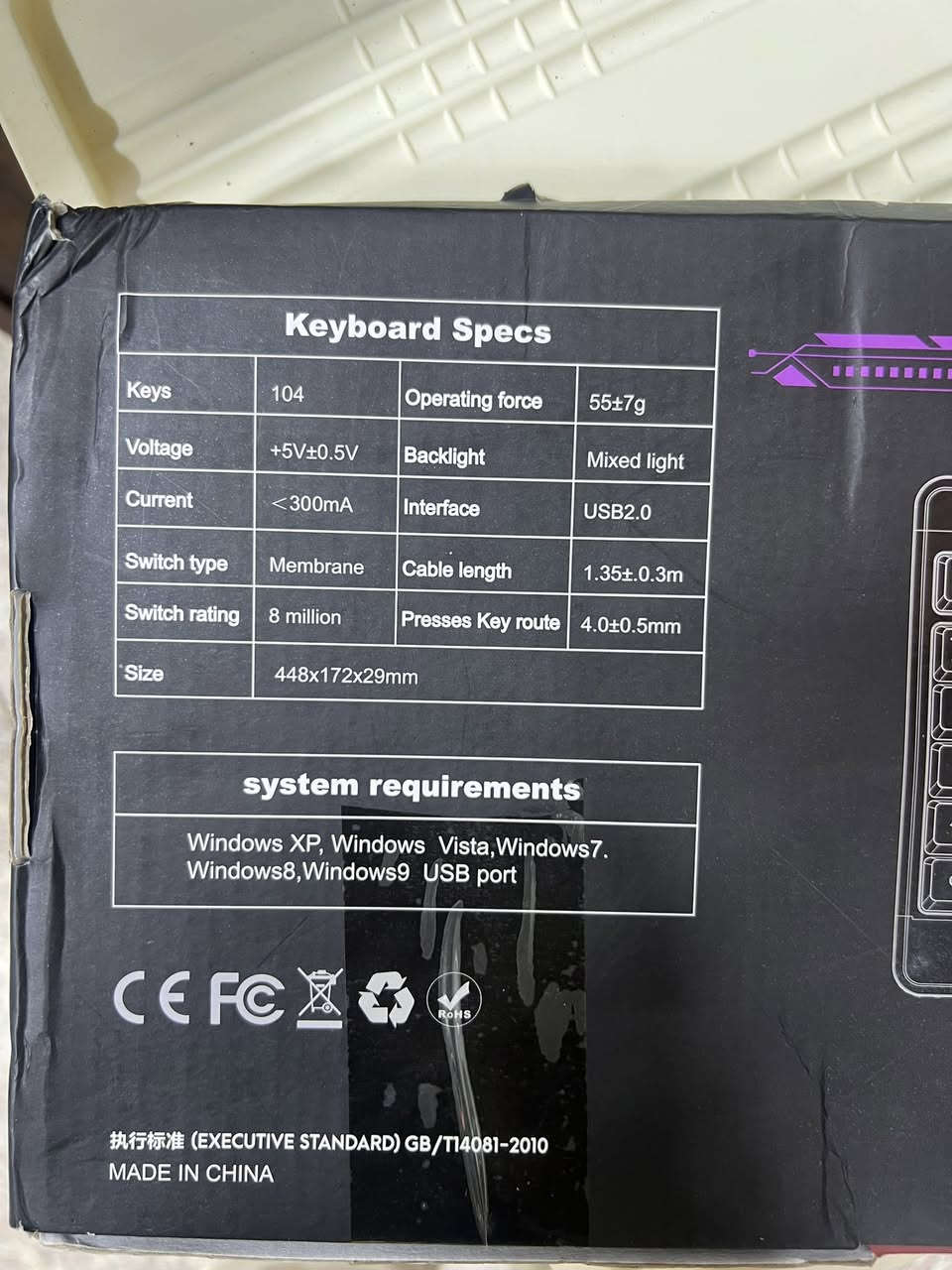 كيبورد كيمنك ٢٠ الف


**إذا كنت صاحب هذا الإعلان وتريد حذفه لأي سبب، رجاءا أرسل رسالة إلى الدعم الفني**