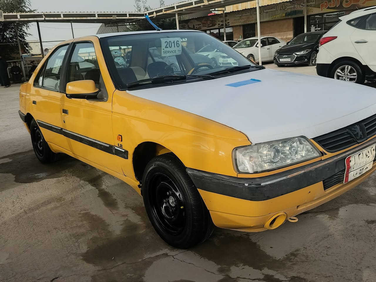 بيجو اكد 2016 رقم نجف سنويه جديده كير ومكينه جاهزات حداديه ستوني منزلها امامي سياره جاهزه وماعايزه بيها دور جاملغ بس والباقي كفاله تخم تاير باتري جديد بعده ضمان دوشمه دواخلها حلوه تبريدها شغال تدفئه سياره كبل للشارع مال كاسب وسعرها مناسب اتصل وبيك خير وتدلل ماختلف وياك *********** مكانه النجف الاشرف الحولي خلف ملعب النجف
