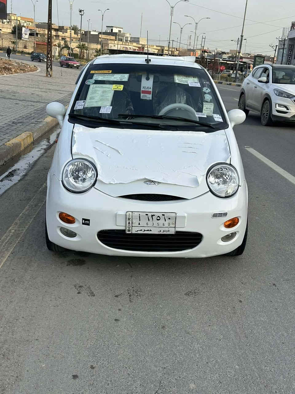 السلام وعليكم سياره كوكو البيع موديل 2013 سنويه 28
محرك وكير شرط طخم تايات جديد طخومه وره وكدام جديد 
كاربون بانزين شرط الوكاله والتحويل غرامات صفر سياره نضيفه وحلوه سياره مال بيت ربع ماينردلها ]***********}***********}
