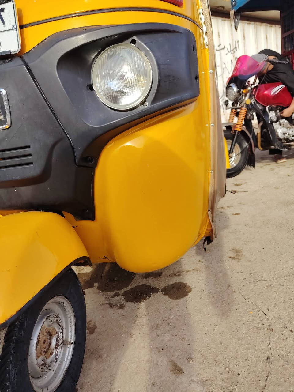 سلام عليكم تكتك موديل2019 شهر12 تعمير جديد صبغ عام ضفاير امامي خلفي جديد باتري جديد تخم تاير بأسمي تخويل ثاني يوم سعر5700 وبيه مجال
***********
المكان بغدغد النهروان
