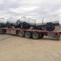 موجود مقاطير للبيع درجه اولى يوجد حديد ومقلون سعه ٥٠٠٠لتر شغل الشمال د...