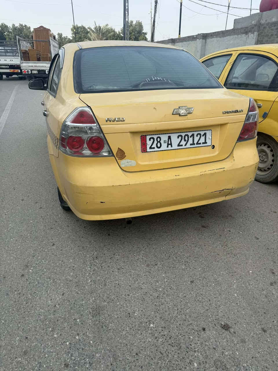 سلام عليكم افيو صفره شركه عامه
خليجي محرك مفتوح 1400 كير عادي
محرك وكير نضاف سياره مسوليها ادامه كامله
تايرات حجم 14ويل 14
شاشه تاب الاصلي
رقم نجف نكيلزي سياره بسمي 
مصفره هيئه وغرامات شرط سياره تداور بسمك
سياره جاهزه بيها جاملغ امامي وبنيد فقط
مكاني النجف ***********
سعر 50 بيها مجال قليل
