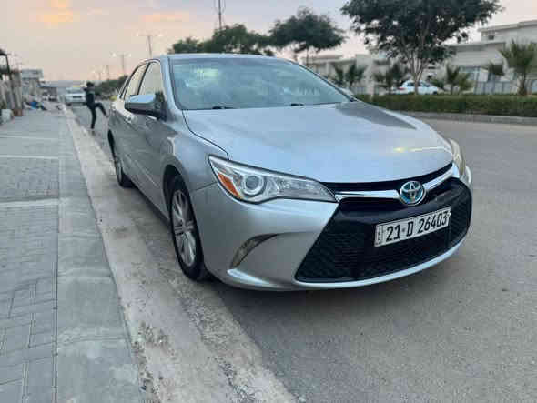 کامری 2016se
ڕەنگی سلڤەر 
سیستەمی ئیکۆ
گێری سەرسوکان 
ئوتماتیک و عادی
کۆشن ڕەشی نیوجلد 
 مساج 
کارەبا
لایت لید 
ماوەی ڕۆشتن 200.000km
هەمووی بەشەرت گێرومەکینە 
بۆیاخ 
سندوق و دووچاملخ دواوە بەبێ ناوگرتن بۆنیت لەسەر ساغی 
هیچ ئایەرباگی نەتەقیوە بەشەرتی فحس
نرخ 150و ماعمەلە 
***********
شوێن کەلار خناقين
