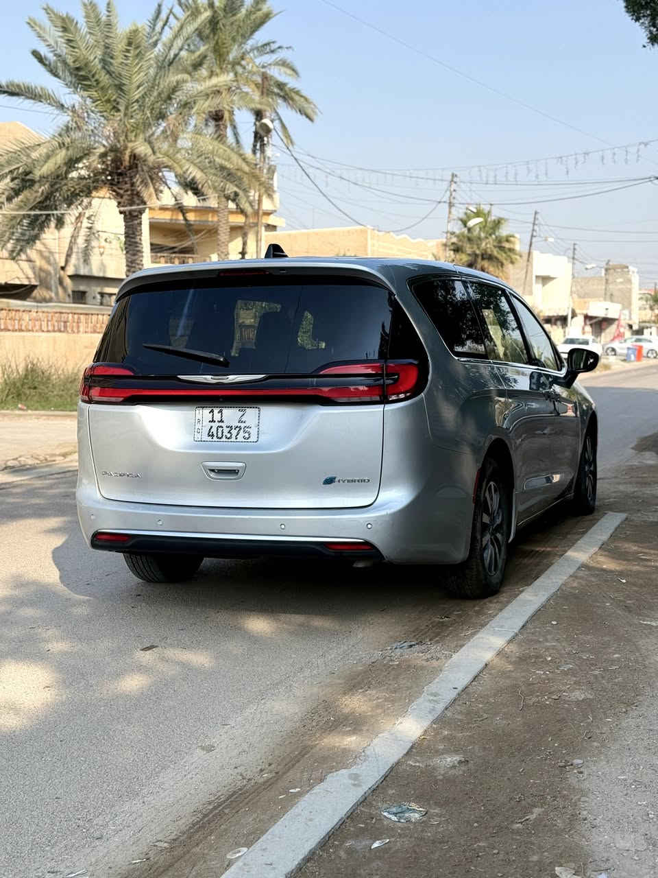 كرايسلر باسفيكا 2024 هايبرد بكلن أمريكية رقم بغداد ماشية ٣٤
بيه صبغ جاملغات أمامية والجاملغ الخلفي
مواصفات 
جلد 
شحن وهايبرد 
فول كهرباء 
فول تحكمات 
شاشه تحكم بالهايبرد 
٣ قطع تبريد 
كشنات تبريد 
رادارات تمامي خلفي
وهواي مواصفات 
مكان عامريه بغداد سعره ٢٣٠ وبيه مجال للإستفسار ***********
