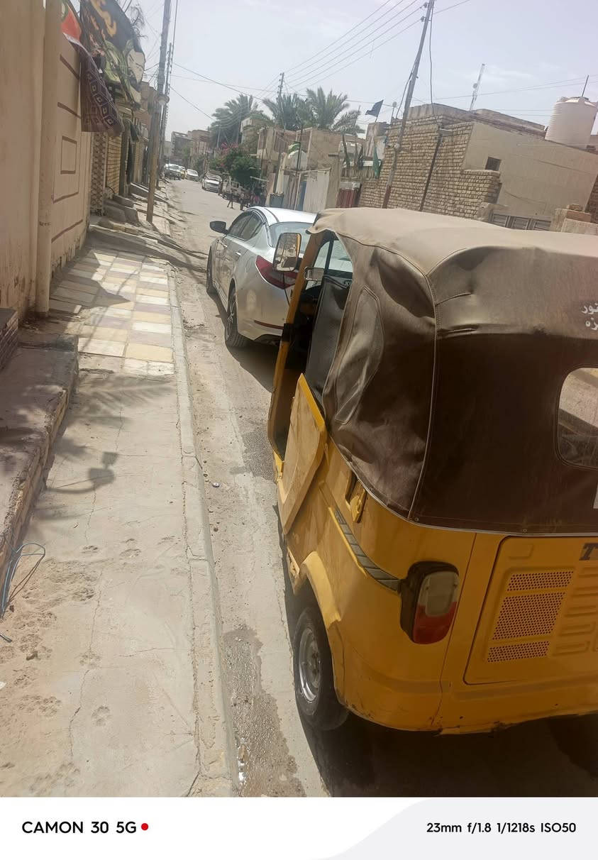 سلام عليكم تكتكTVSللبيع مديل2019 محرك 24
ضفيره جديده كهربايات كلهن شغالات ماسحه لايت اشاير لايت عالي ناصي تم تاير ويل جدد مكاني ناصريه مركز 
خابرني وبيك خلي وتدلل سعر خاص عل ما سنجر ما موجود واتساب وتصال ***********
