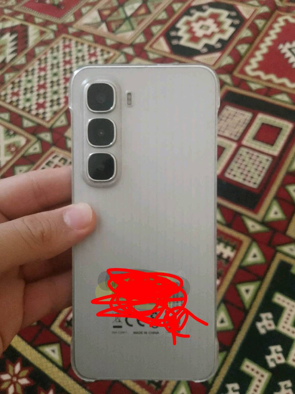 Infinixهوت 60iمستخدم قليل 190 الف 
نضيف فول ما بي ولا شخطه كامل مع ملحقاته