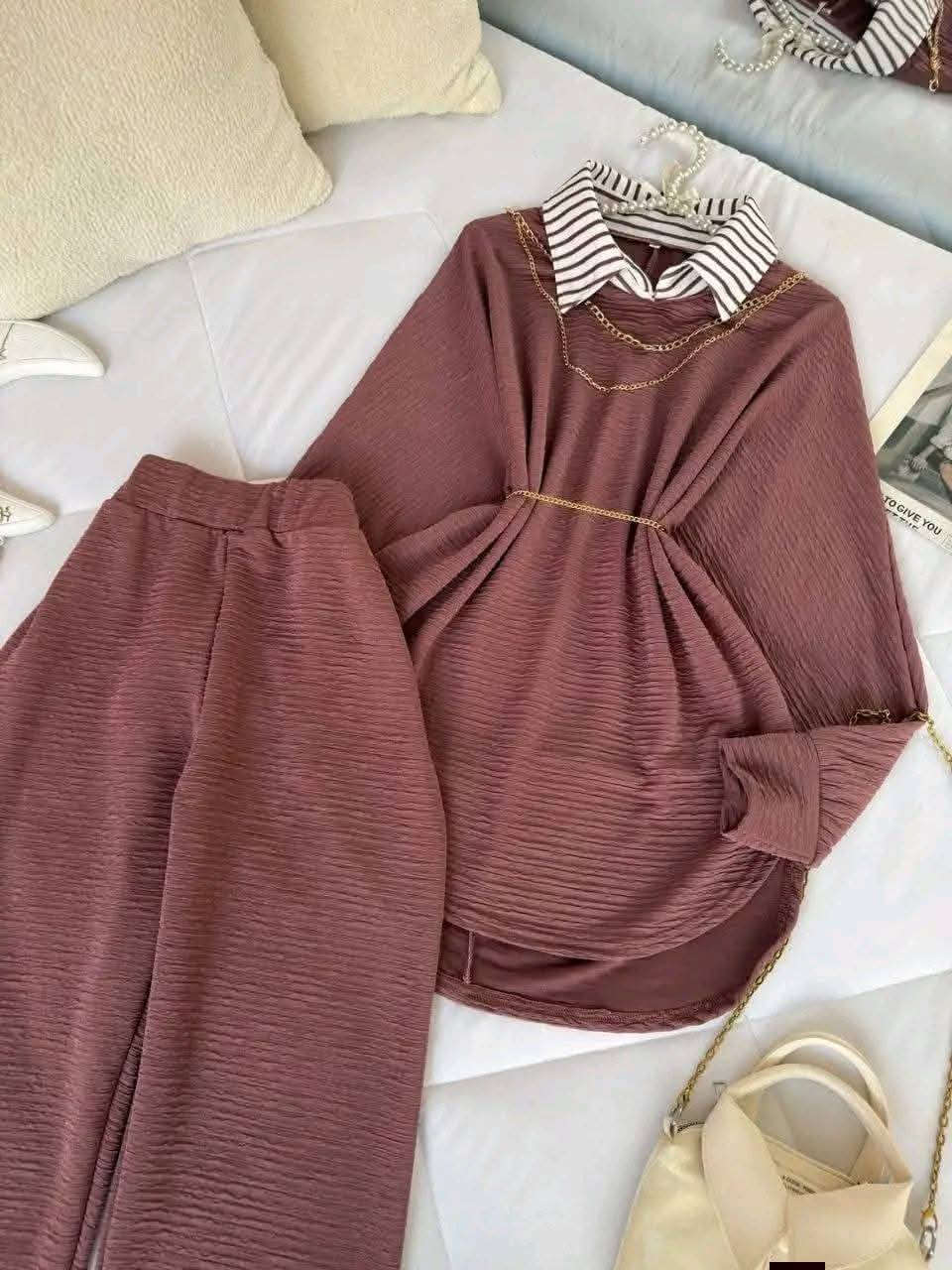 بّـسًـمِ آلَلَهِ آلَرَحًـمِـن آلُرحٍيَم 🌹🍃
#السعر_15الف_15الف 
سوت   قطعتين 🤍راهي كلش مريح 
#السعر_15الف_15الف 
قماشه ينطي بل لبس نوع الخامه ايروبين 

القياس 38 40 42 44 46 48 
توصيل الف دينار دخل المسيب وجميع محافظات العراق


**إذا كنت صاحب هذا الإعلان وتريد حذفه لأي سبب، رجاءا أرسل رسالة إلى الدعم الفني**