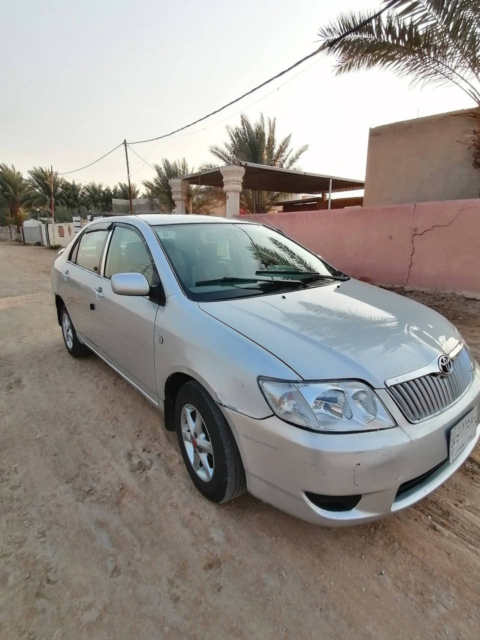 السلام عليكم 
كورلا بيكاتشو 2001محدث 2007
 رقم بغداد  شرط تحويل ثاني يوم 
 سنوية بعده منافذ 
،مكينة وكير توني شادهن بالصندوق 
صبغ عام للجمالية اثر جراد بدون ضربة،
حدادية امامي حديدة والخلفية 75٪
السعر68 وبيه مجال 
العنوان بابل ناحية الطليعة
للاستفسار اكثر 
***********‪
