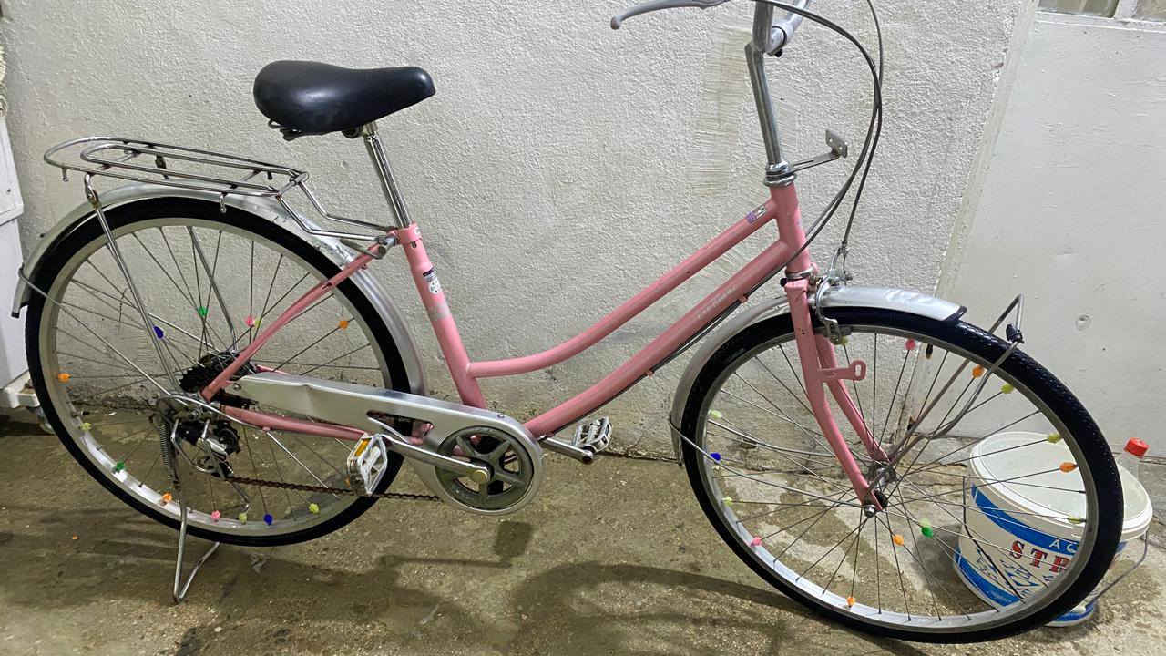 السلام عليكم بايسكل حجم 26 گير 7 نمر  تأيرات جدد سعره 85 وبي مجال مكاني الرمادي  للاستفسار ***********
