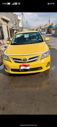 كورلا للبيع موديل 2009 ليبل واحد ضررها شبر بلبونيد مصلح نفسه  رقم بغدا...