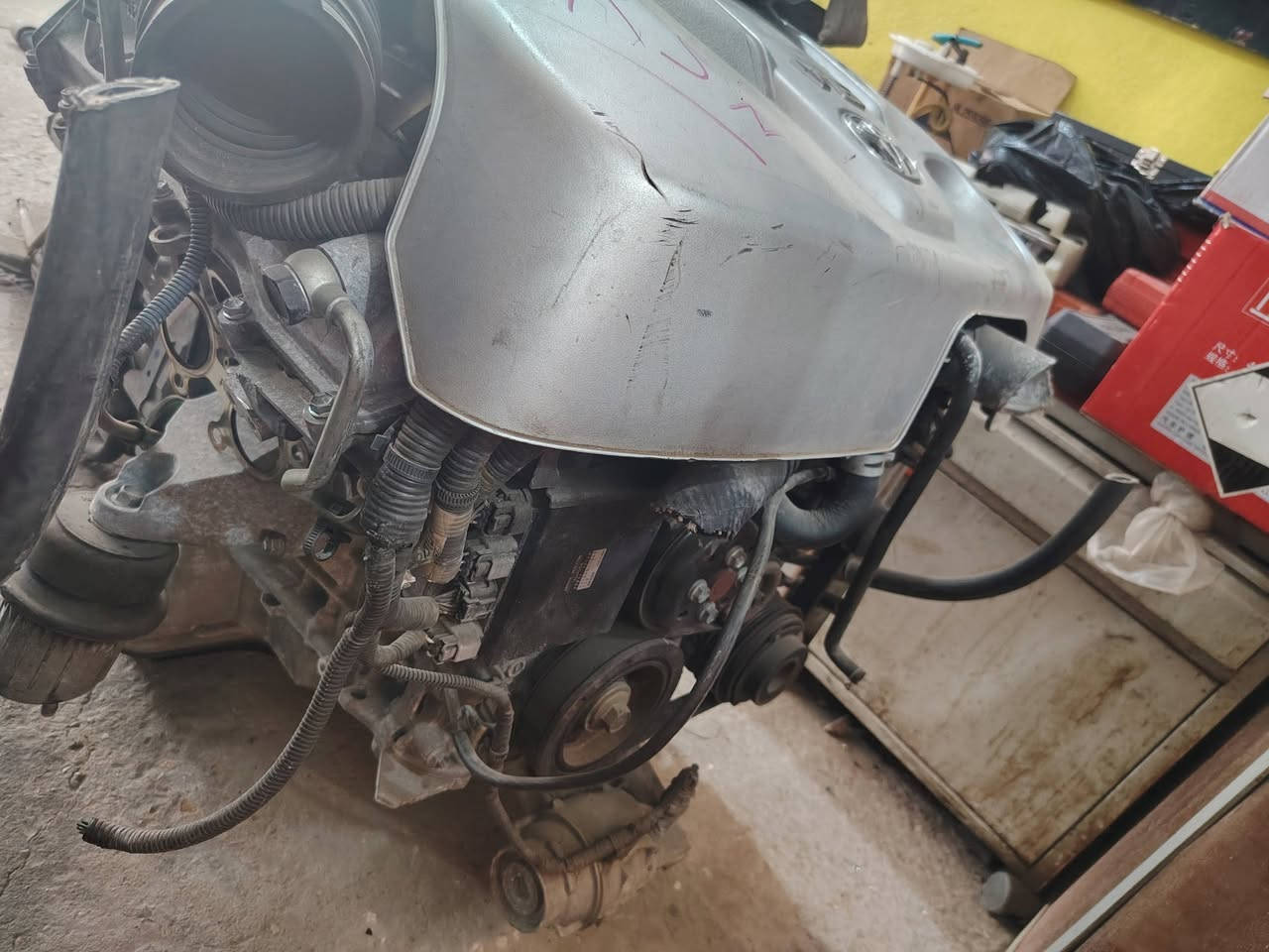 محركات شاهينه عدد 2
كامل هوه وتفرعاته وكيره حتى الدچات ويا بيهن ضمان ابيعهن مفرد وشلعه 
***********
